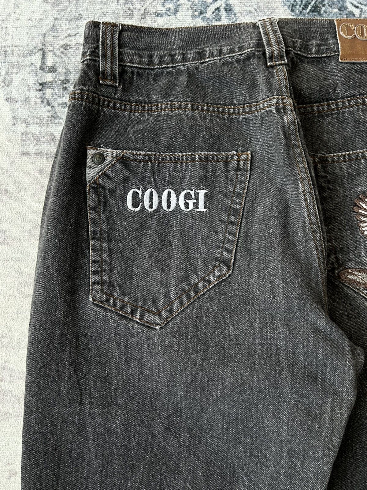 Coogi Coogi Embroidery Eagle Jeans Size US 32 / EU 48 - 2 Thumbnail