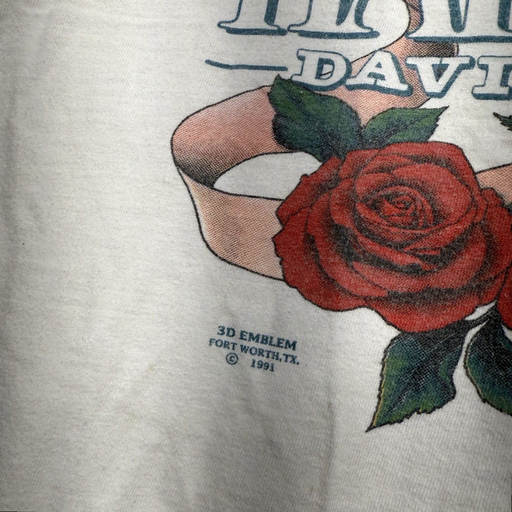 Harley Davidson VINTAGE Harley-Davidson Graphic Shirt Long Sleeve XL White 90s Mens Size US XL / EU 56 / 4 - 4 Thumbnail