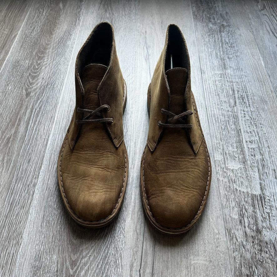 Clarks CLARKS • CLARKS Original "Leather Desert Boots" (12M) Size US 12 / EU 45 - 4 Thumbnail