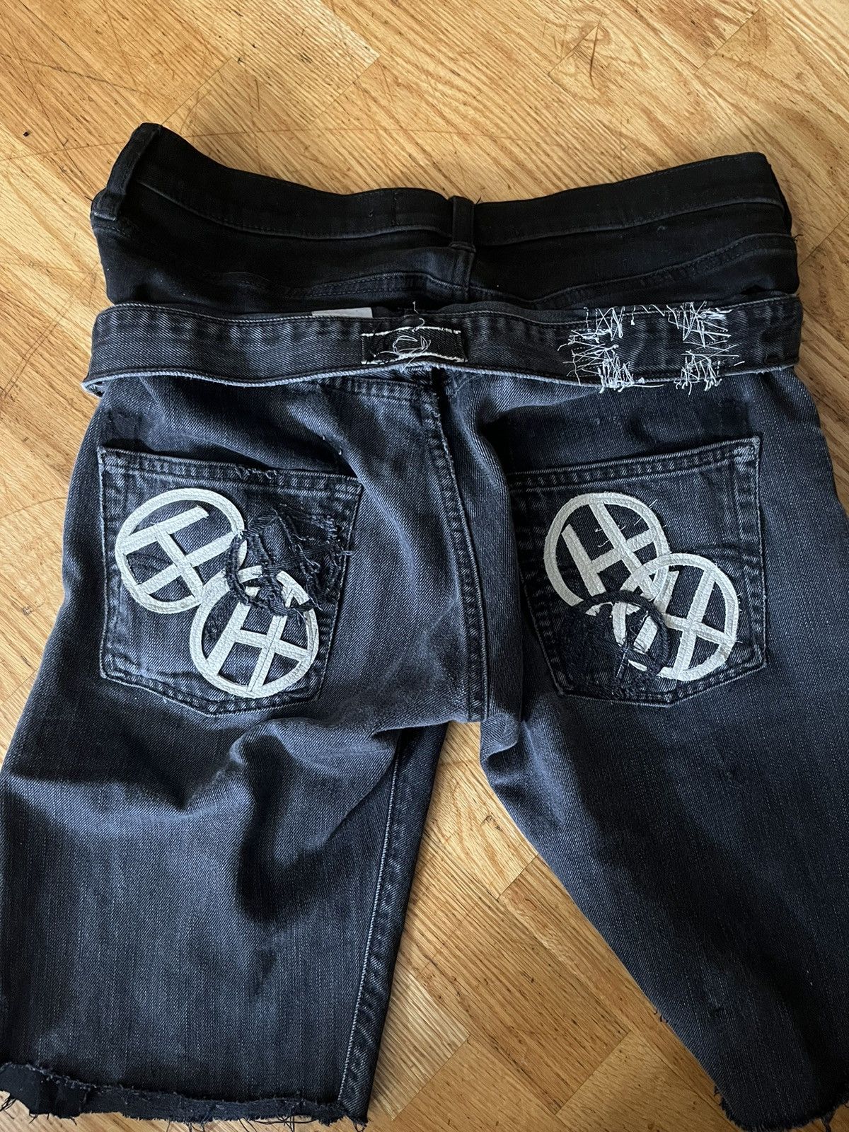 Other double waisted flared jorts Size US 32 / EU 48 - 9 Thumbnail