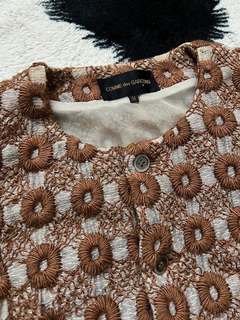 Comme des Garcons Comme Des Garcons Mainline 90s embroidered jacket Size M / US 6-8 / IT 42-44 - 4 Thumbnail