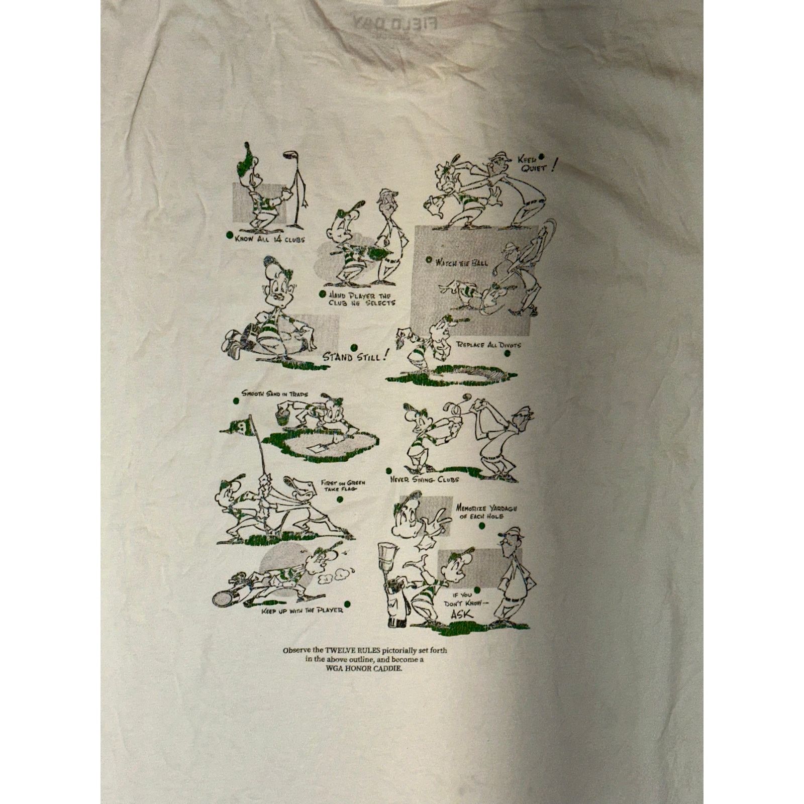 & Other Stories Vint Observe the 12 Rules..become a WGA Honor caddie size L Size US L / EU 52-54 / 3 - 7 Thumbnail