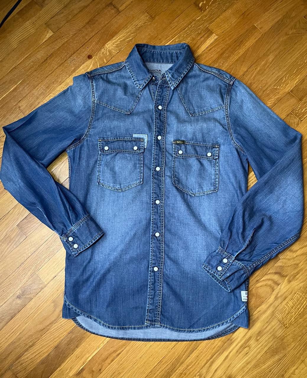 Barbour Steve Mcqueen denim shirt