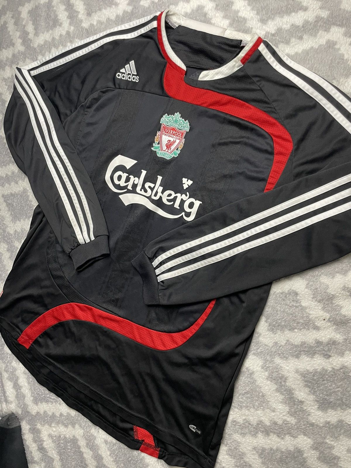 Adidas jersey adidas liverpool 2007/2008 Size US L / EU 52-54 / 3 - 2 Thumbnail