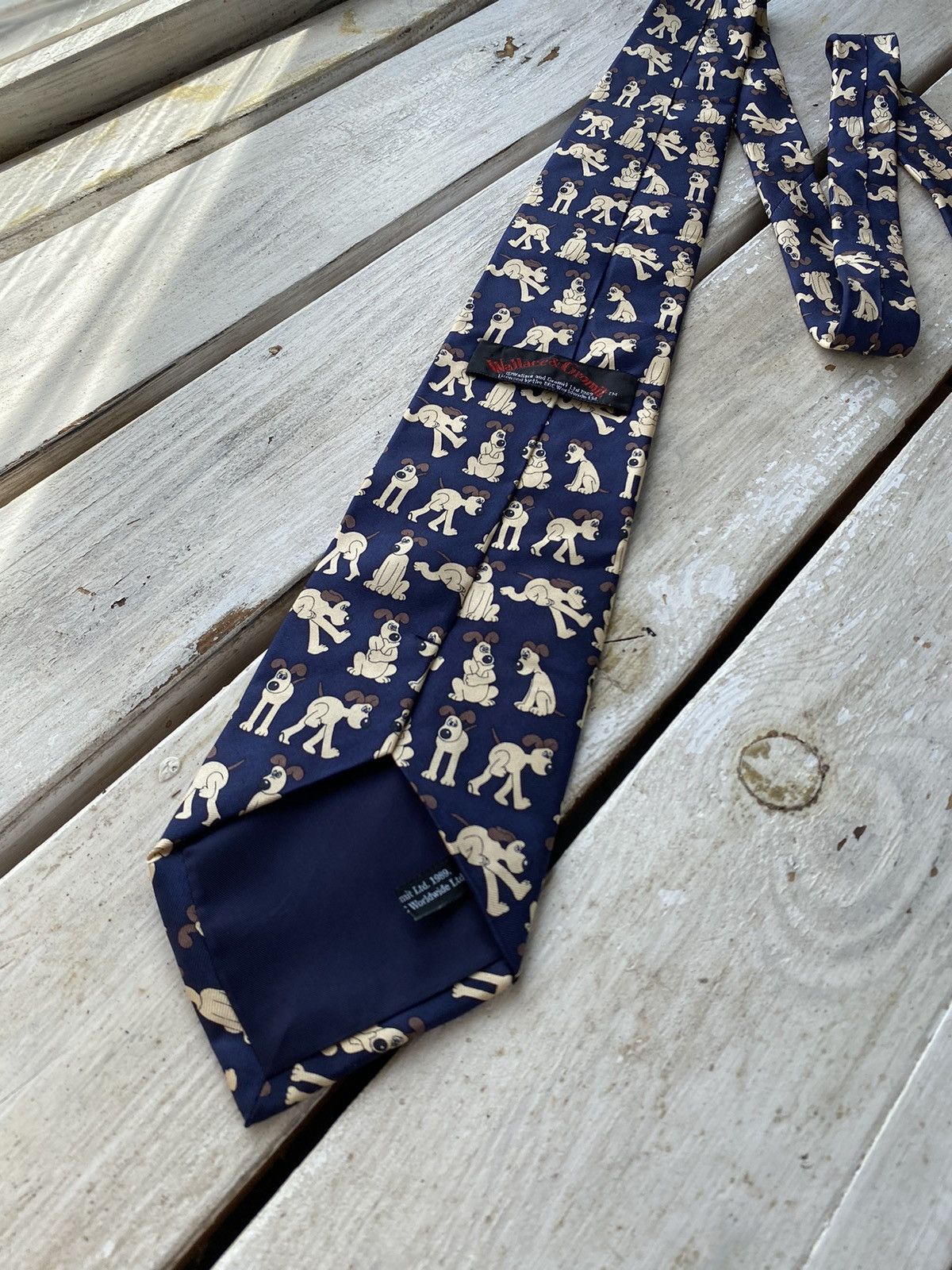Cartoon Network × Vintage Wallace And Gromit 1989 vintage Tie Size ONE SIZE - 8 Thumbnail