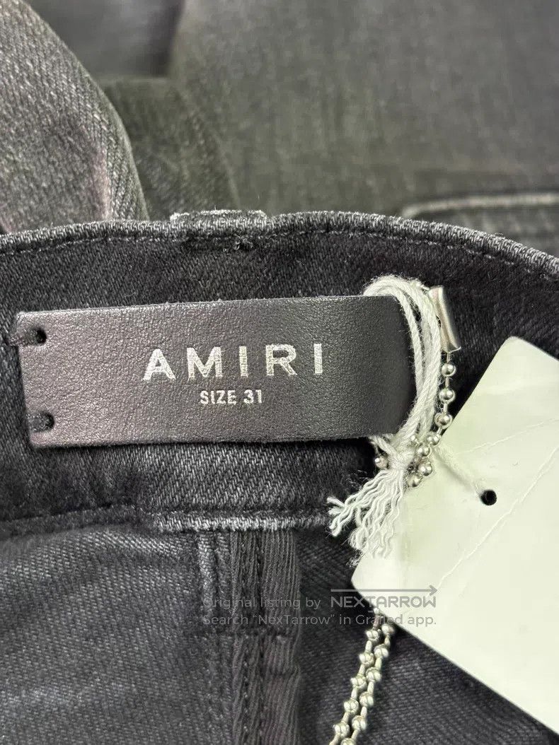 Amiri Amiri Size 31 Hot drilling and piercing slim jeans Size US 31 - 7 Thumbnail