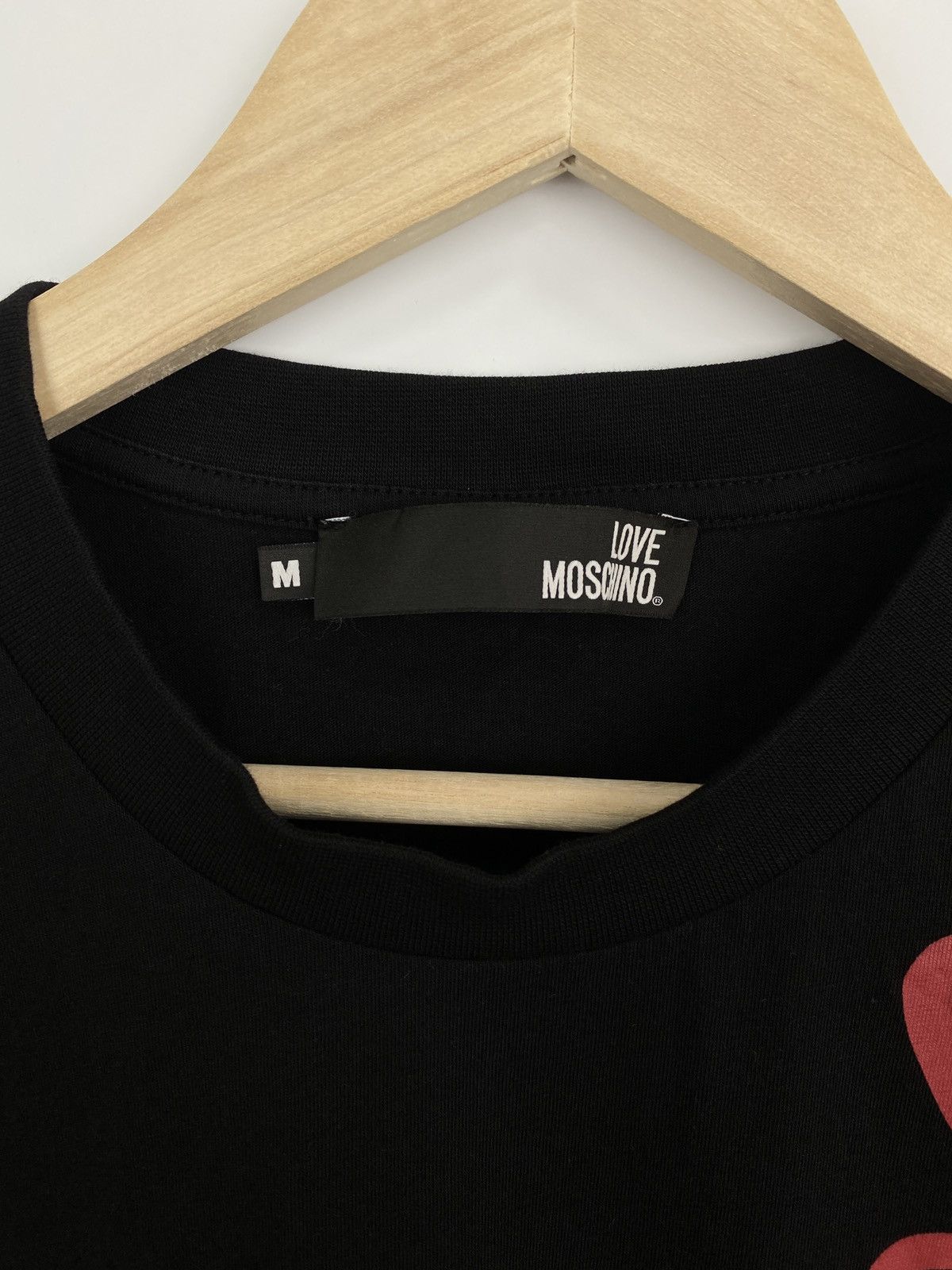 Moschino Love Moschino Big Logo Drill T-Shirt Hype Y2K Rare Retro Size US M / EU 48-50 / 2 - 5 Thumbnail