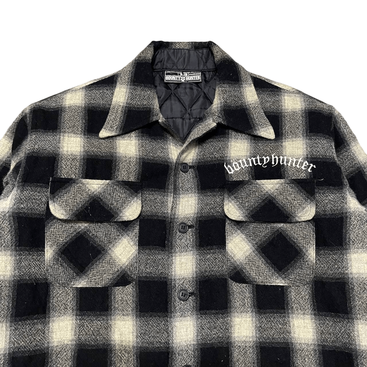 Bounty Hunter Vintage Bounty Hunter Wool Shadow Plaid Jacket Size US L / EU 52-54 / 3 - 2 Thumbnail