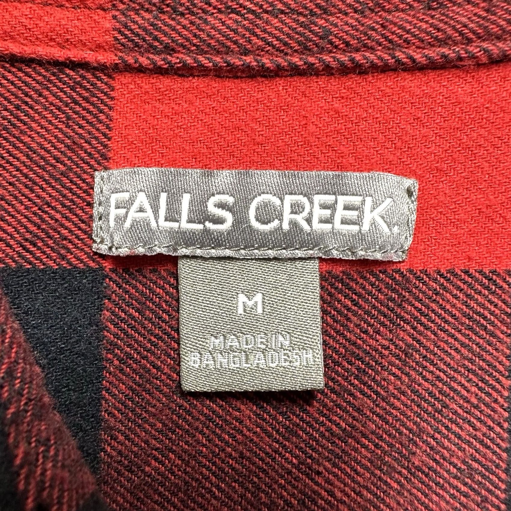 Lumberjack Falls Creek Shirt Mens Medium Red Buffalo Plaid Button-Up Flannel Outdoors Classic Casual Pockets EUC Size US M / EU 48-50 / 2 - 3 Thumbnail