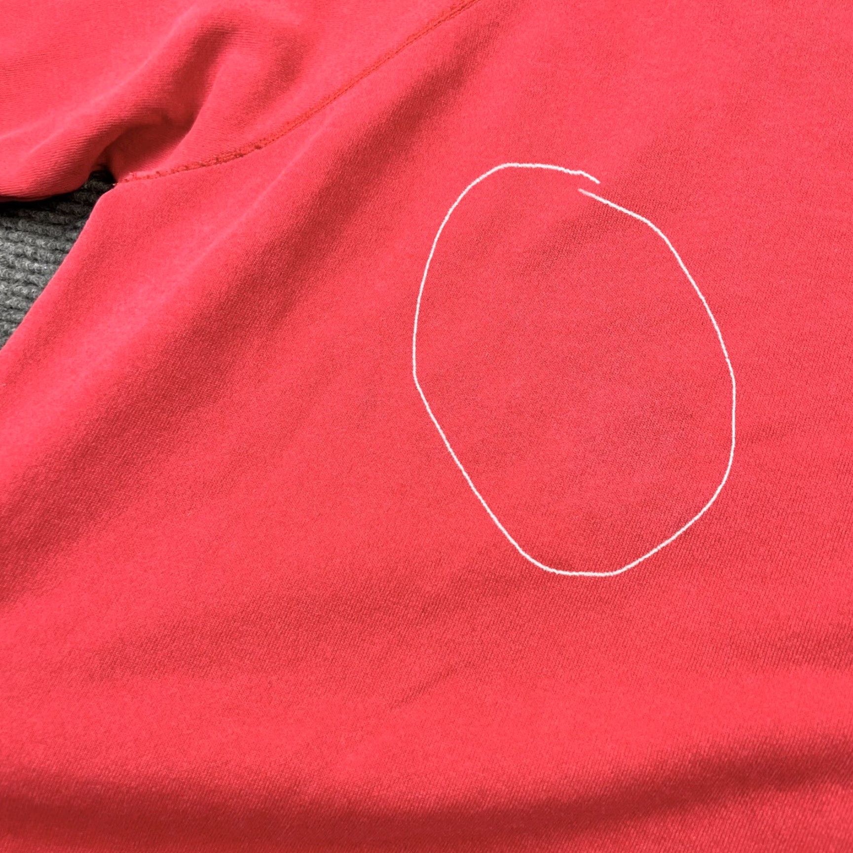 Hanes VINTAGE Hanes Sweatshirt Raglan Crewneck 90s 80s Adult Medium Red Size US M / EU 48-50 / 2 - 6 Thumbnail