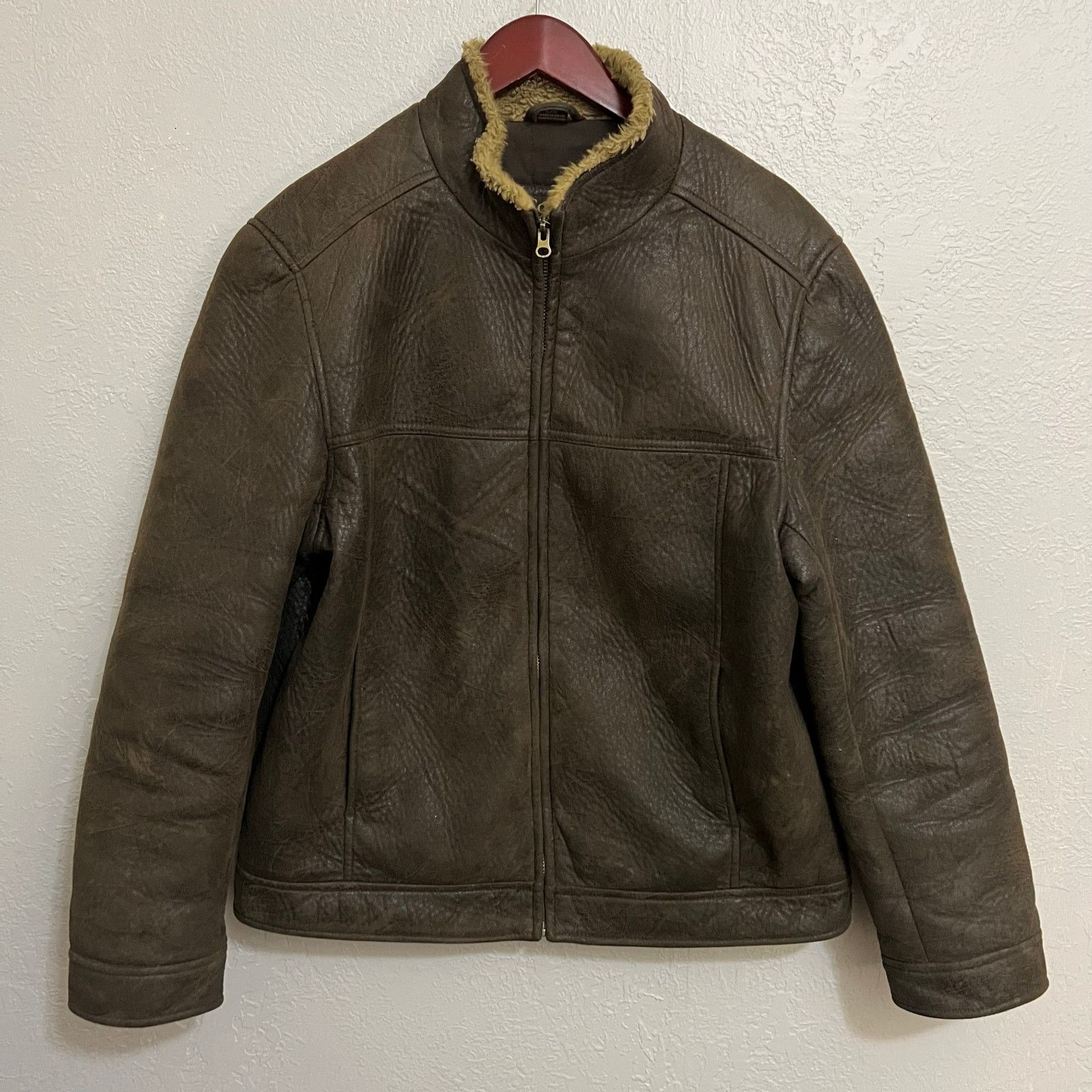 Columbia Vintage Columbia Sherpa Jacket Brown Full Zip Mens L Y2K Size US L / EU 52-54 / 3 - 1 Thumbnail