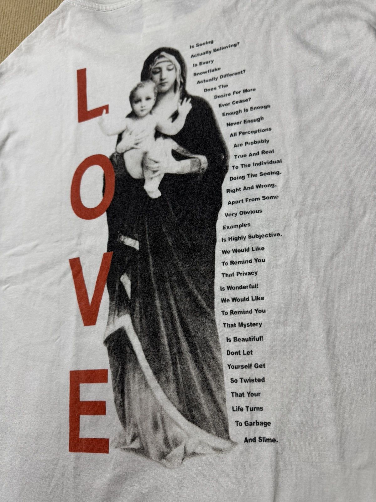 Saint Michael Saint Michael - Life Love Maria Tee Size US L / EU 52-54 / 3 - 12 Thumbnail