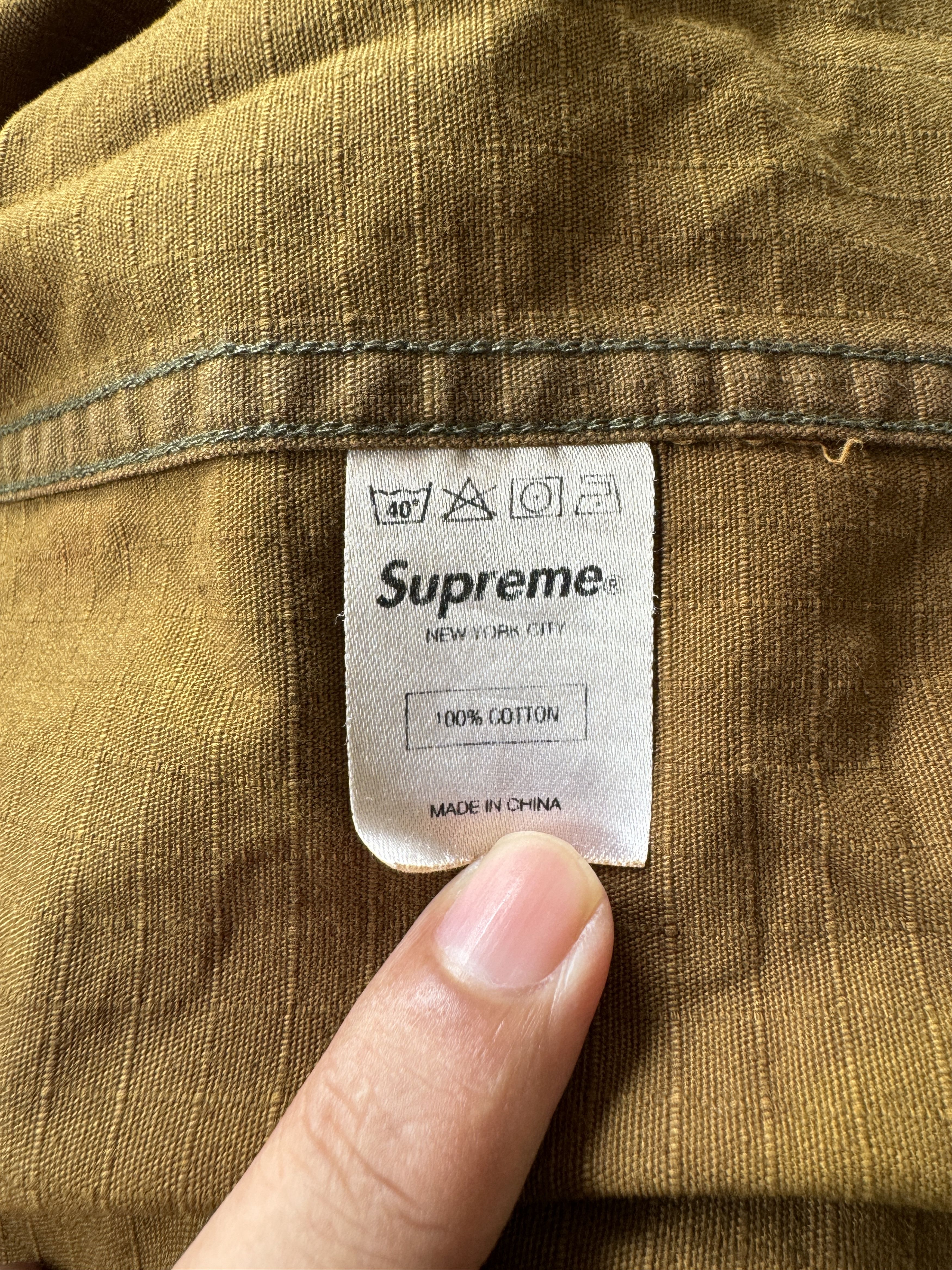 Supreme SUPREME SHIRT Size US L / EU 52-54 / 3 - 8 Thumbnail