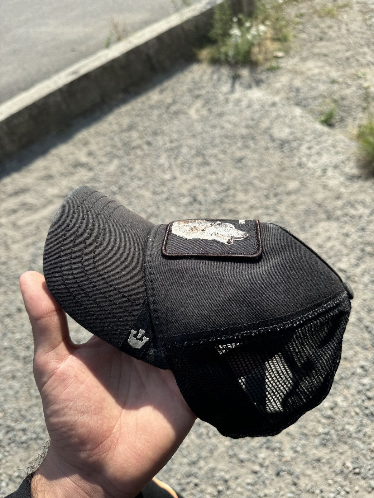Goorin Bros. × Vintage Mens Goorin Bros The Lone Wolf cap hats Size ONE SIZE - 7 Thumbnail