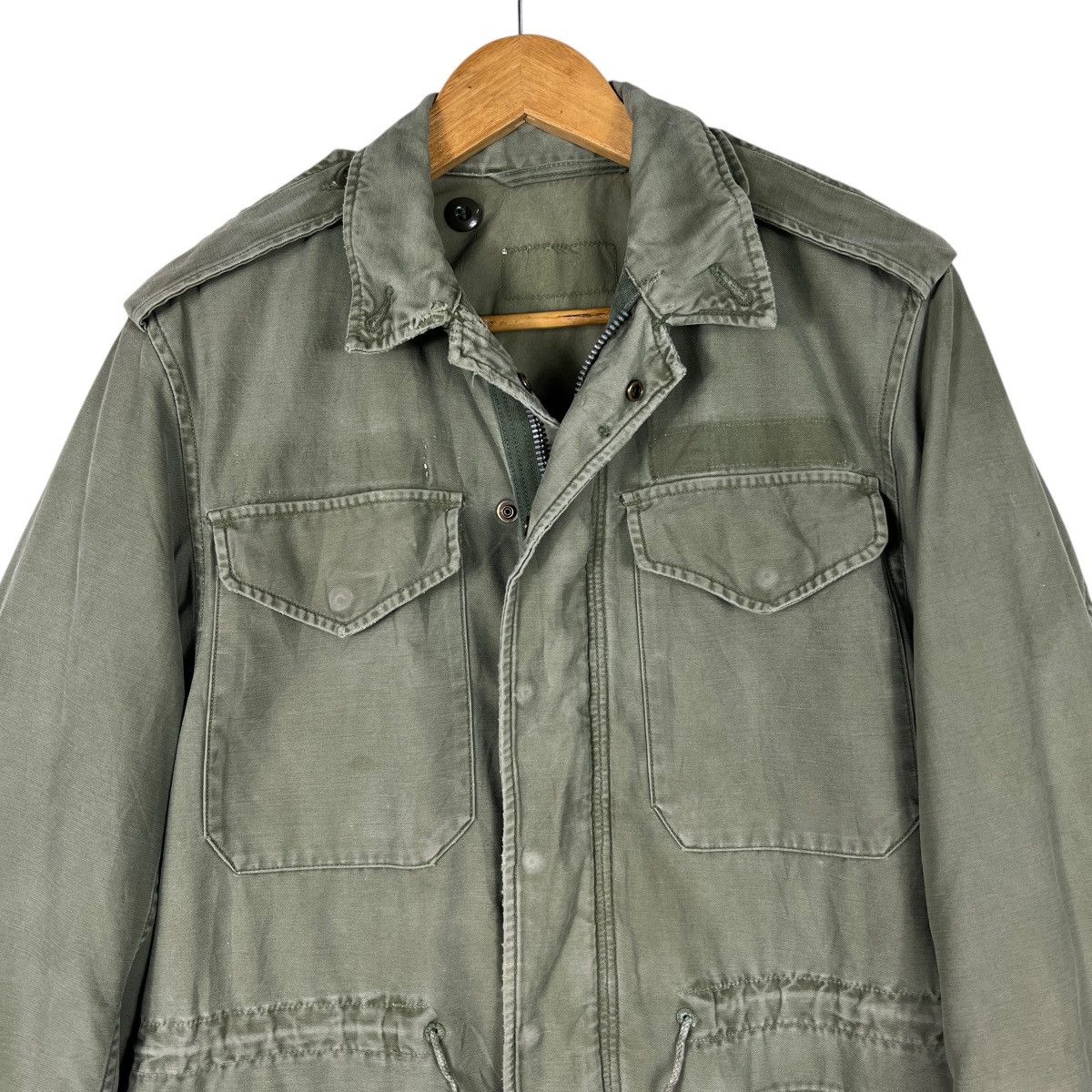 Vintage Vintage M-51 OG 107 SATEEN FIELD JACKET CROWN ZIPPER Size US XS / EU 42 / 0 - 5 Thumbnail