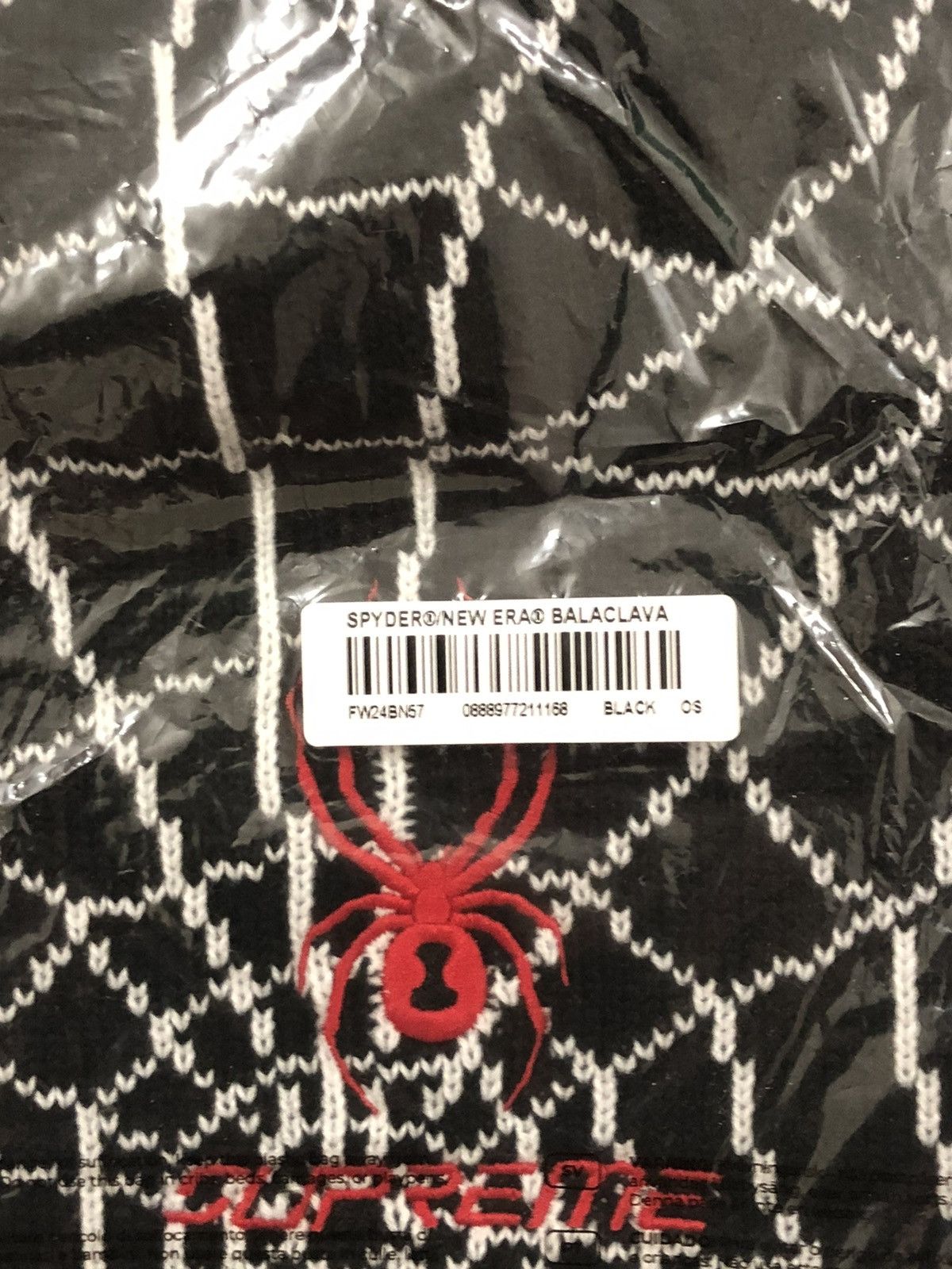 Spyder × Supreme Supreme spyder balaclava new era spider ski hat face mask Size ONE SIZE - 15 Thumbnail