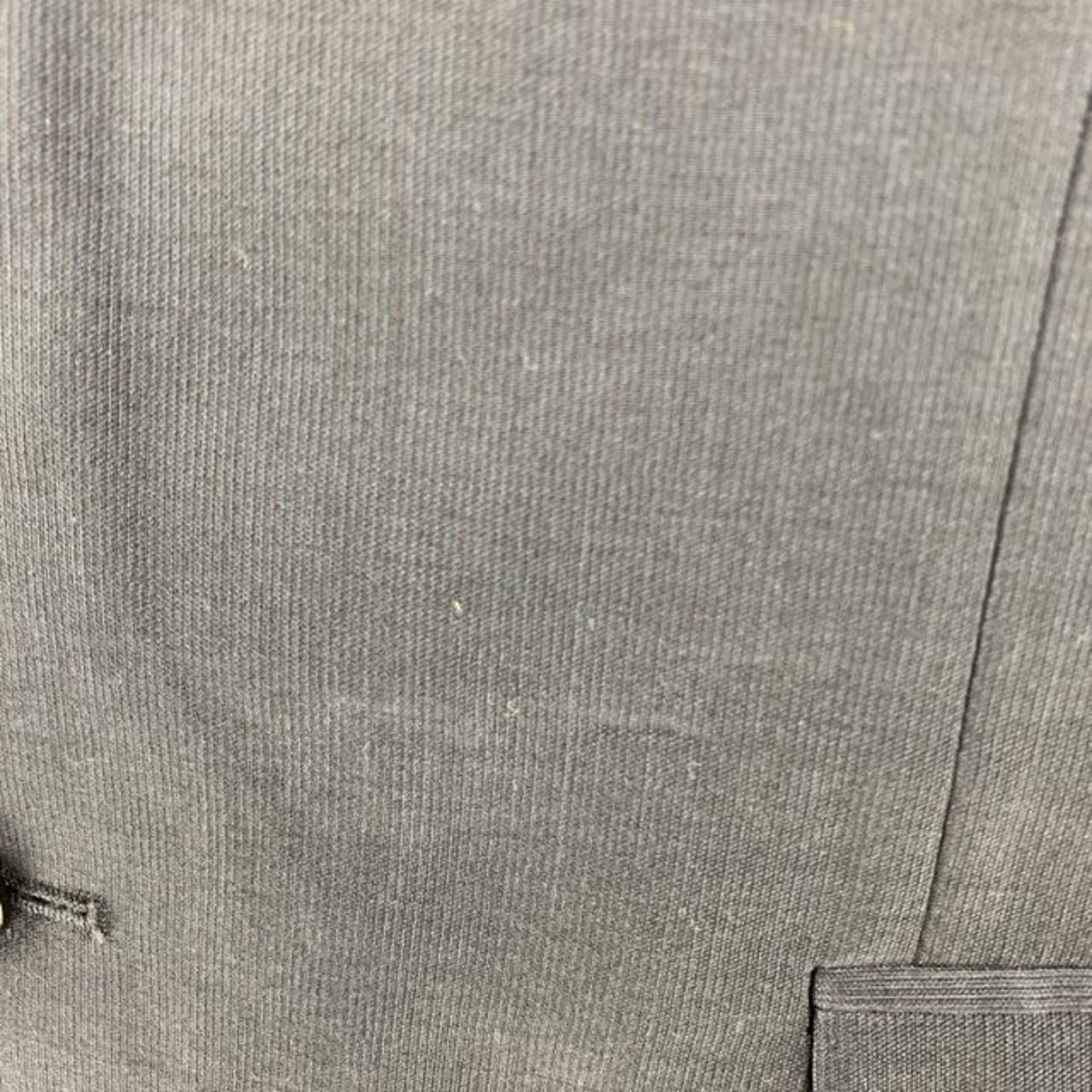 Versace Size 44 Navy Wool Single Breasted Sport Coat Size 44R - 6 Thumbnail
