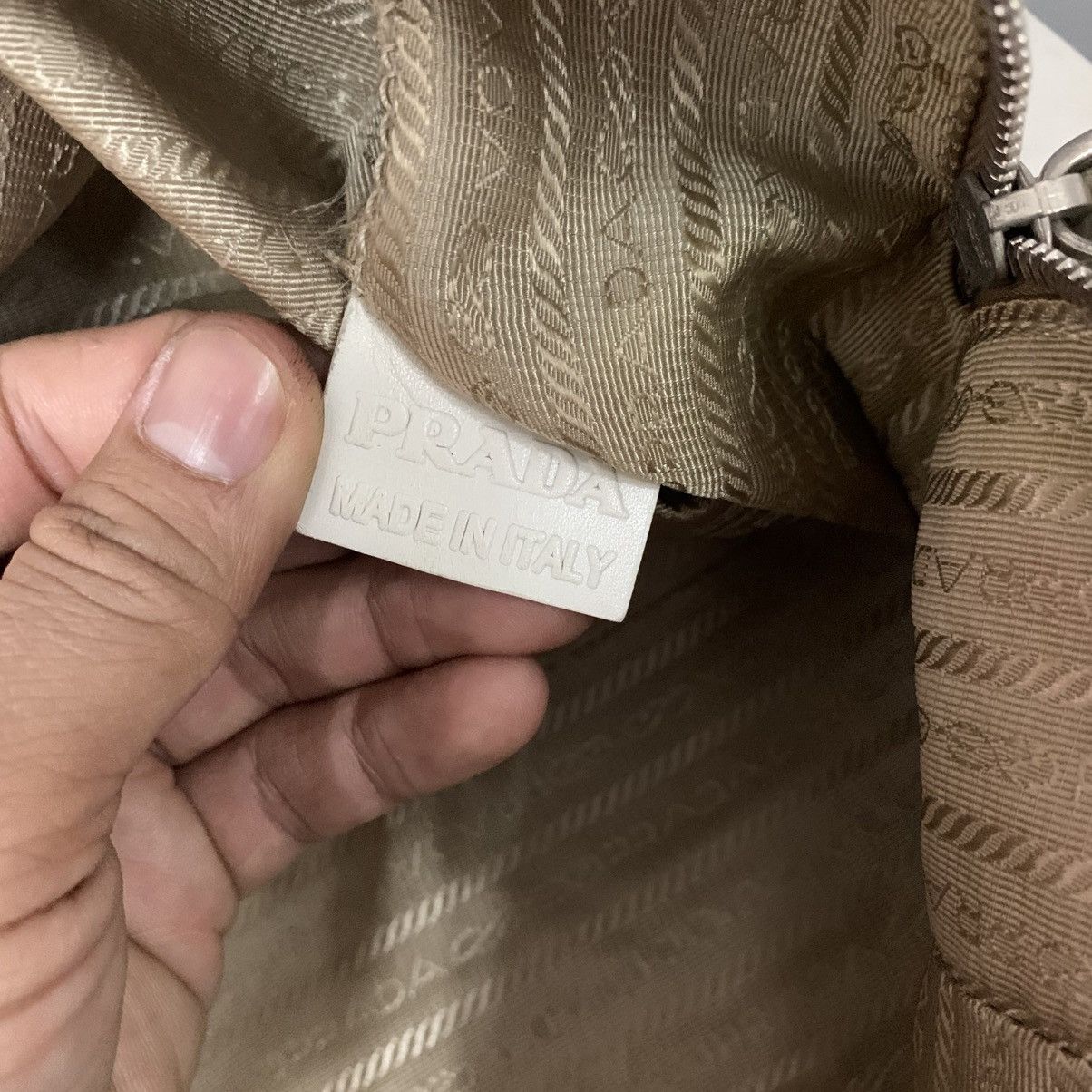 Prada Prada Canvas Shoulder Bag Size ONE SIZE - 14 Thumbnail