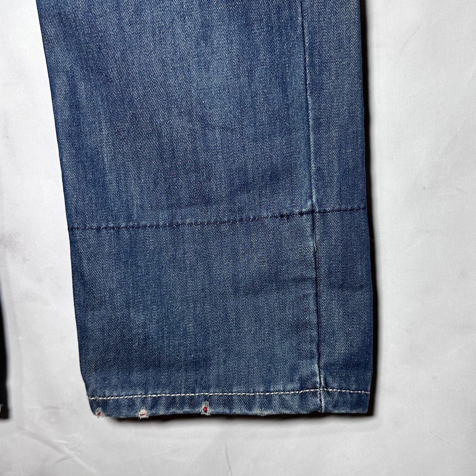CLOT × Levi's KZKLOT Distressed Blue Denim Size US 34 / EU 50 - 4 Thumbnail