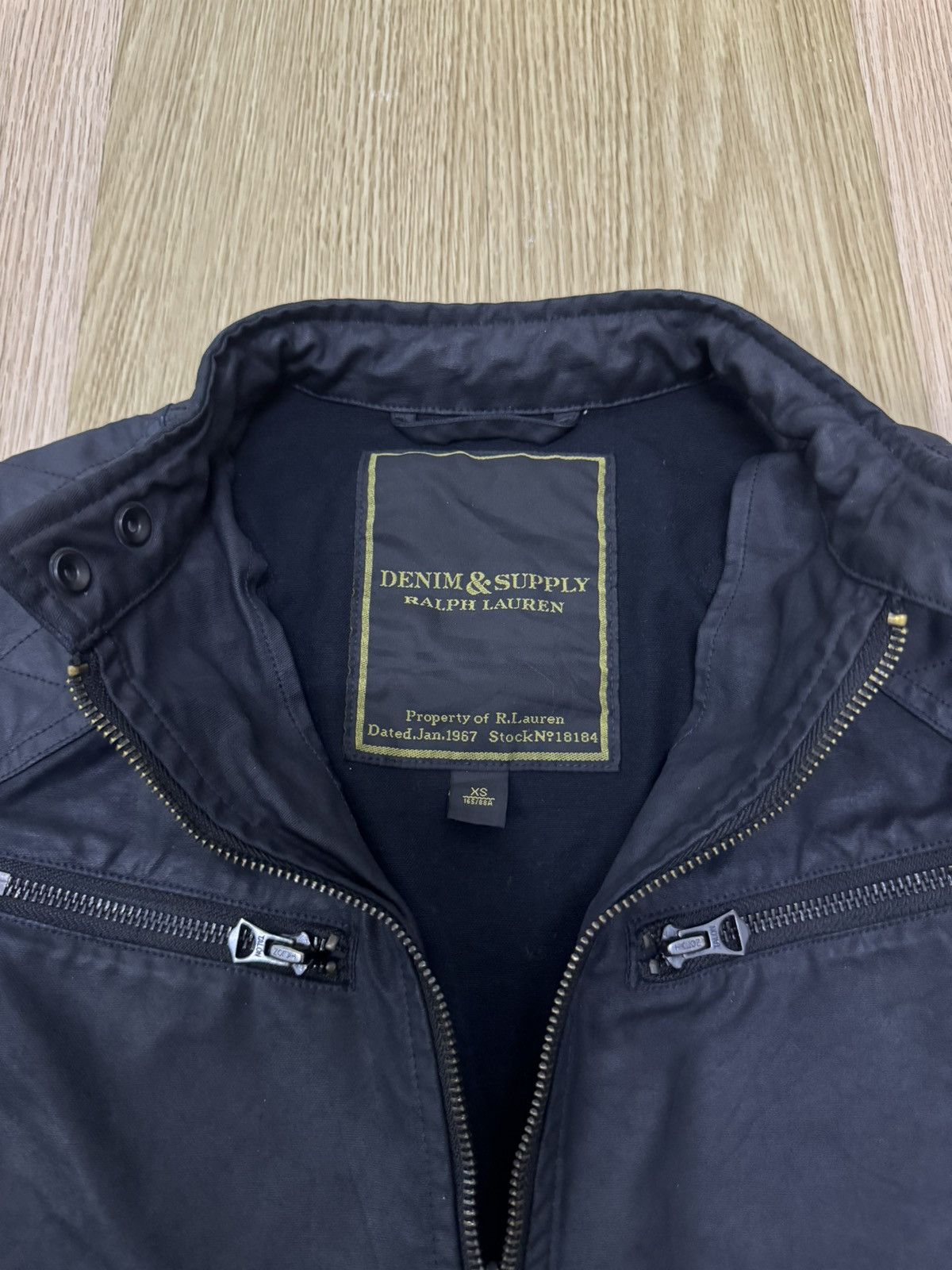 Denim & Supply Ralph Lauren Denime And Supply Ralph Lauren USA Flag 67 wax jacket Size US XS / EU 42 / 0 - 10 Thumbnail