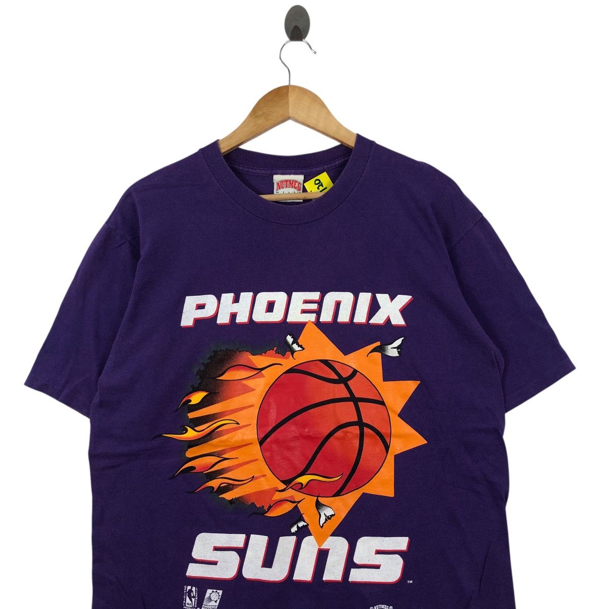 Vintage Vintage 90s PHOENIX SUNS “Will Scorch You” Tee Shirt Nutmeg Size US L / EU 52-54 / 3 - 2 Thumbnail