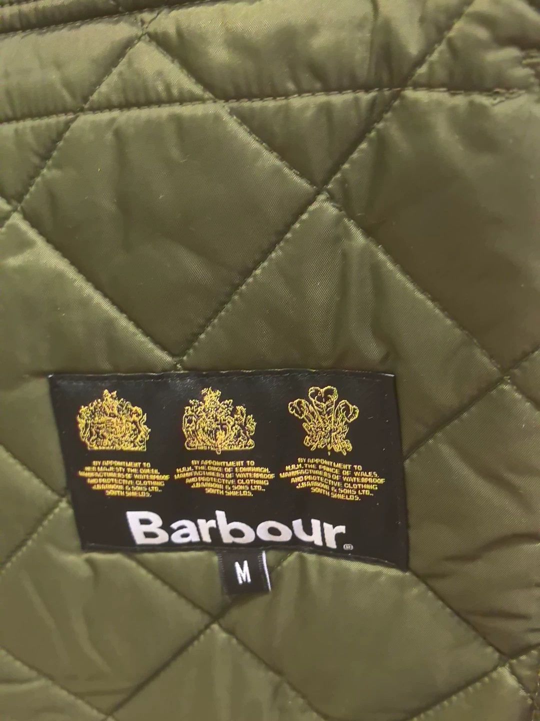 Barbour Barbour Dom Short Quilted Cotton Jacket Olive M AW Size US M / EU 48-50 / 2 - 5 Thumbnail