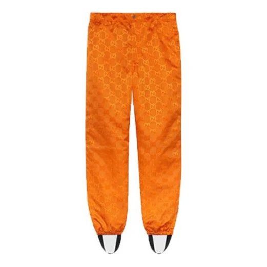 Gucci Gucci Orange Off The Grid Monogram Parachute Pants Sz 46 Size US 44 / EU 60 - 1 Thumbnail
