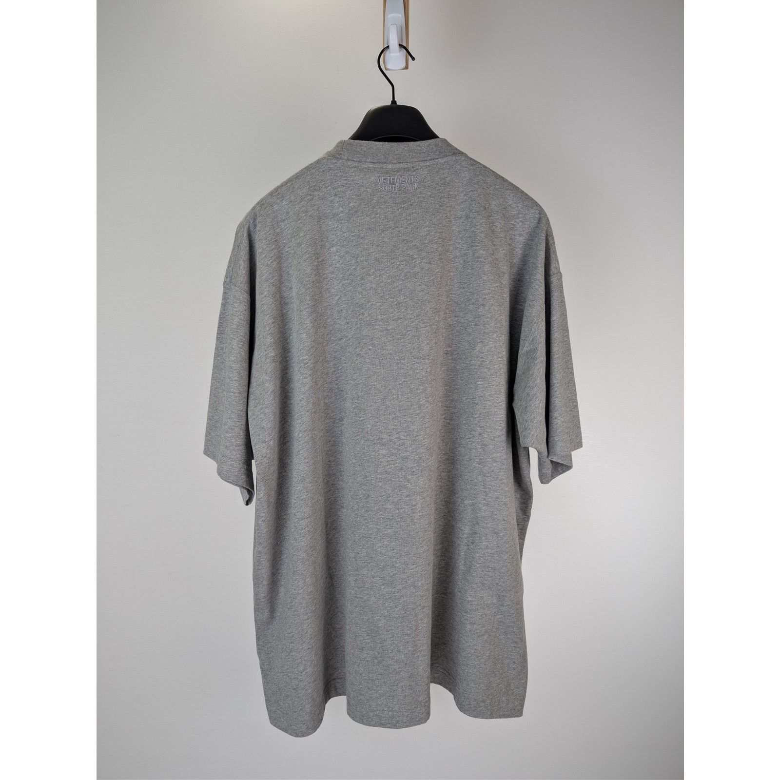 Vetements o1rshd1 Graphic Print Oversized T-Shirt in Grey Size US M / EU 48-50 / 2 - 10 Thumbnail