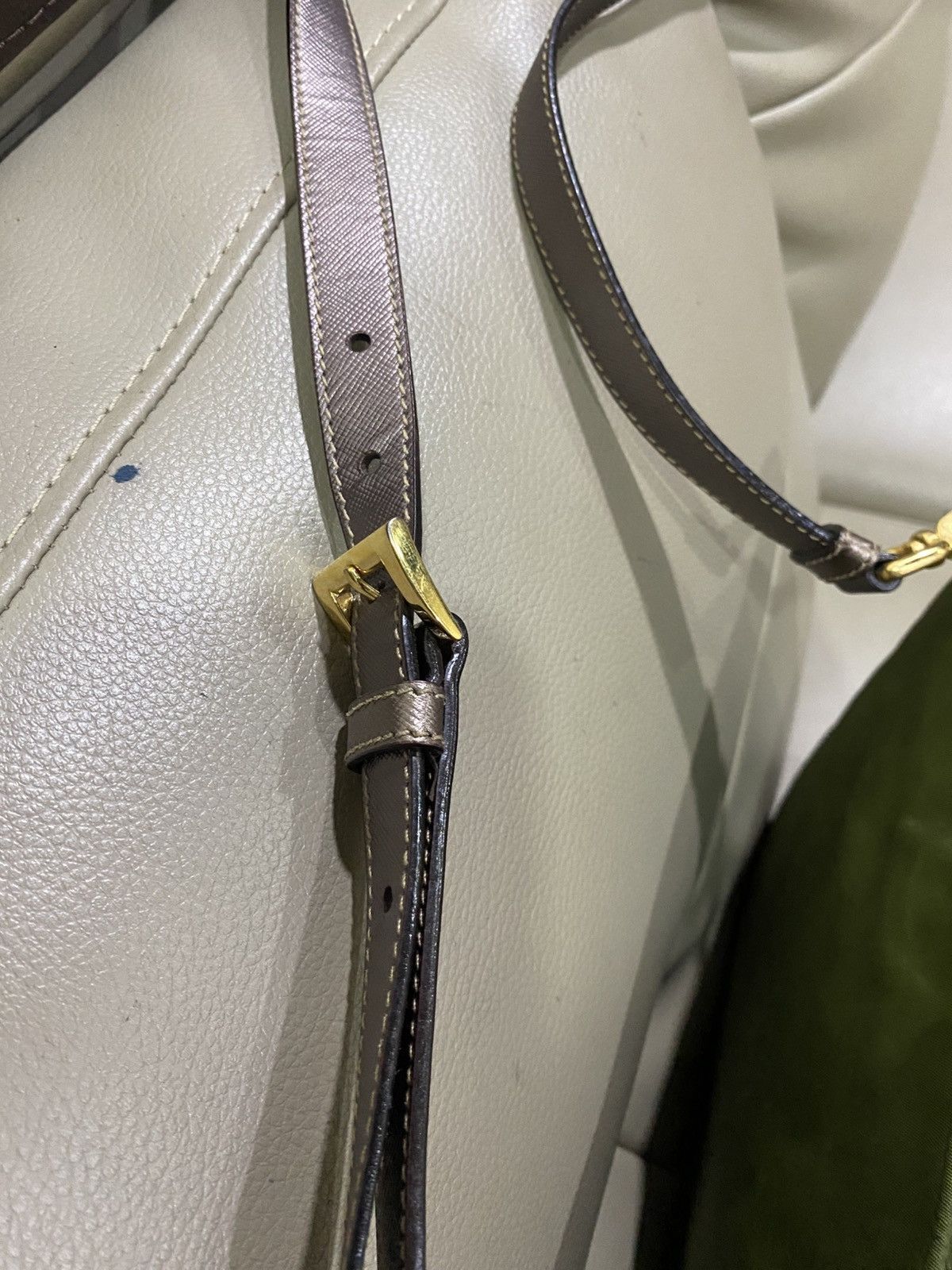 Prada Authentic Prada Tessuto Bruciato Shoulder Bag Size ONE SIZE - 6 Thumbnail