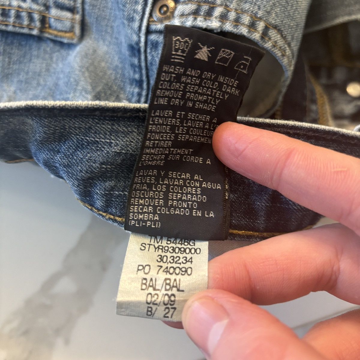 Tommy Hilfiger × Tommy Jeans × Vintage Vintage Tommy Hilfiger Jeans Straight Fit Size US 32 / EU 48 - 5 Thumbnail