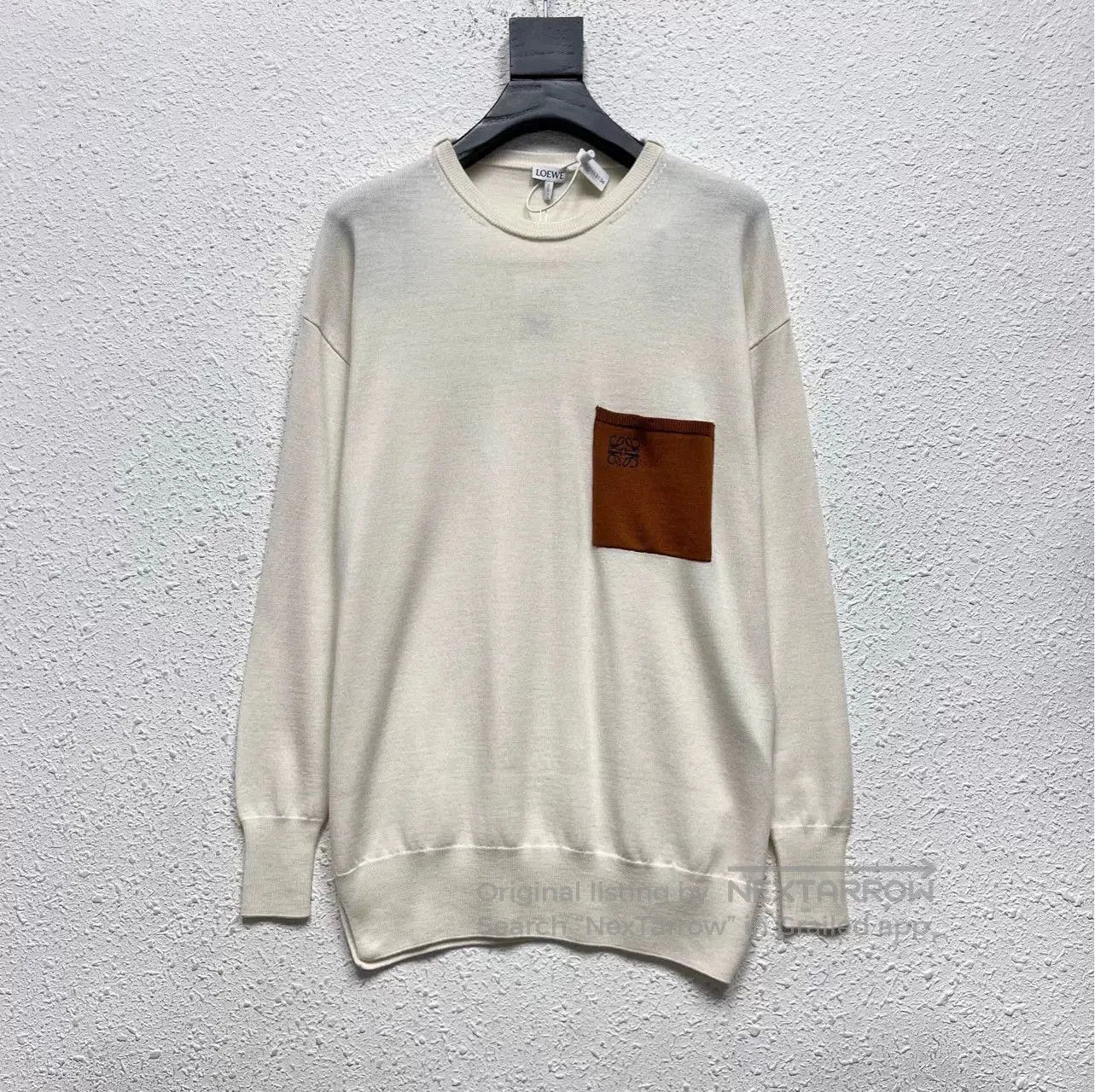 Loewe LOEWE Knit Wool Pocket Long Sleeve Sweater. Size US XS / EU 42 / 0 - 1 Thumbnail