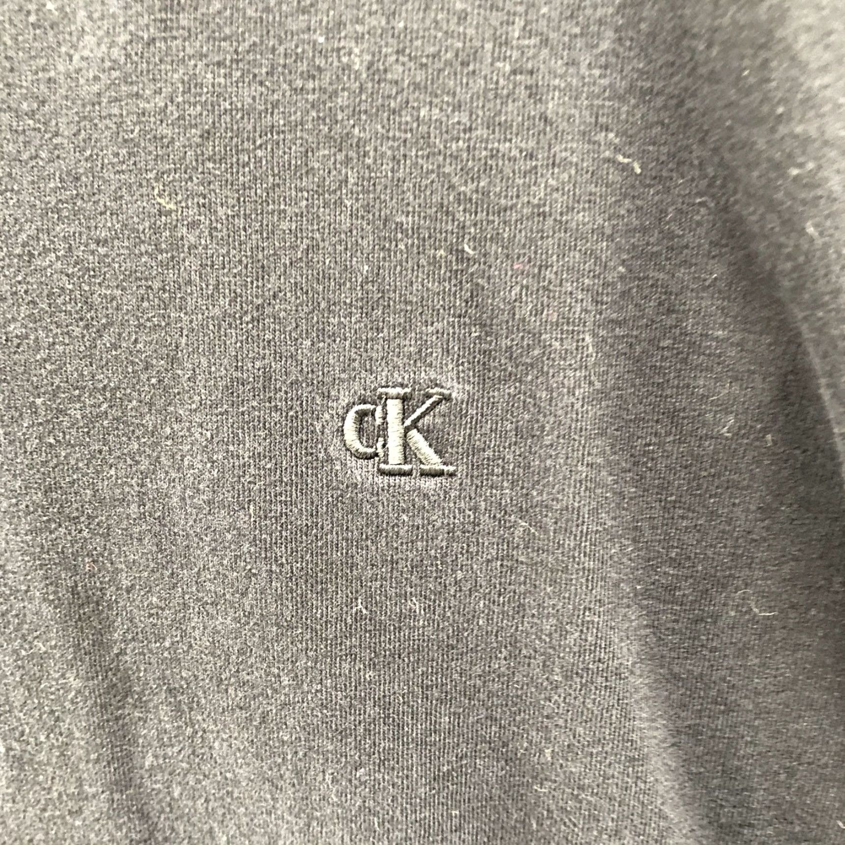 Calvin Klein Calvin Klein Long Sleeve T Shirt Mens XL Classic Fit Black Crewneck Cotton Size US XL / EU 56 / 4 - 5 Thumbnail
