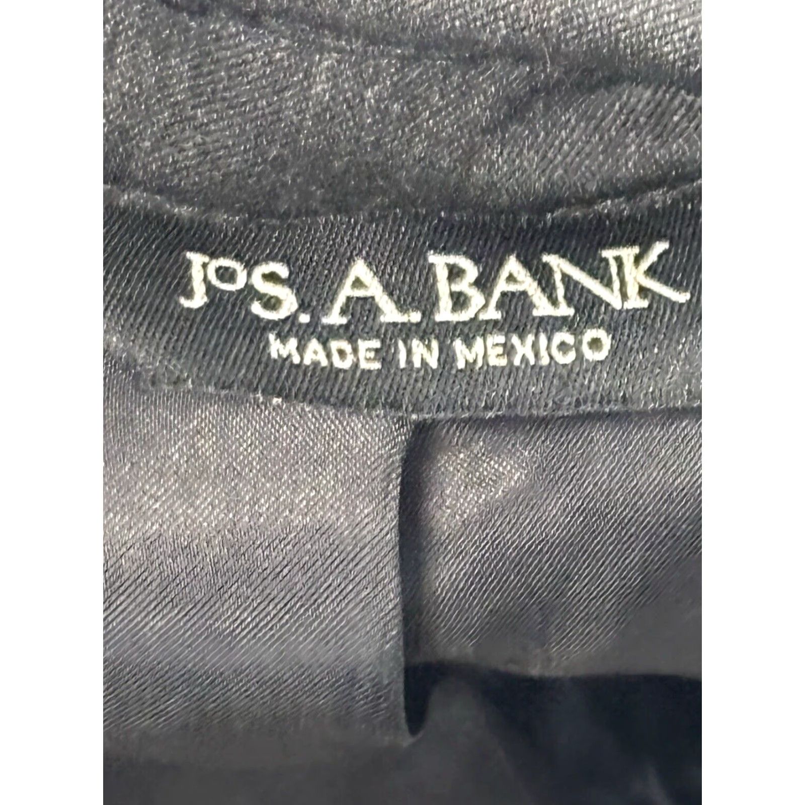Vintage His A Bank Mens Wool Blazer Coat Charcoal Extra Large 46L 2 Button Size 46L - 3 Thumbnail