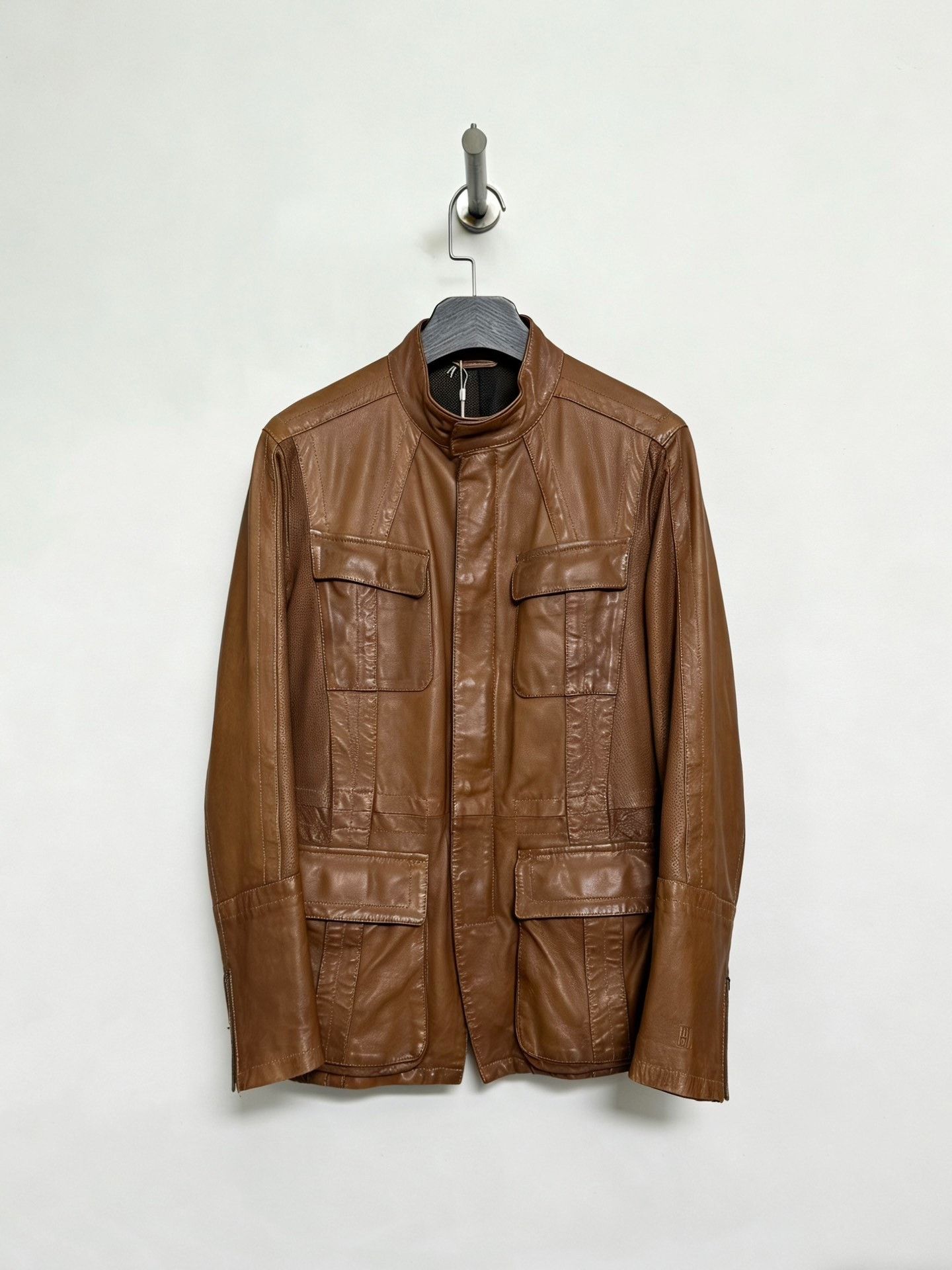 Dirk Bikkembergs Dirk Bikkembergs Lamb Leather Jacket Size US S / EU 44-46 / 1 - 1 Thumbnail