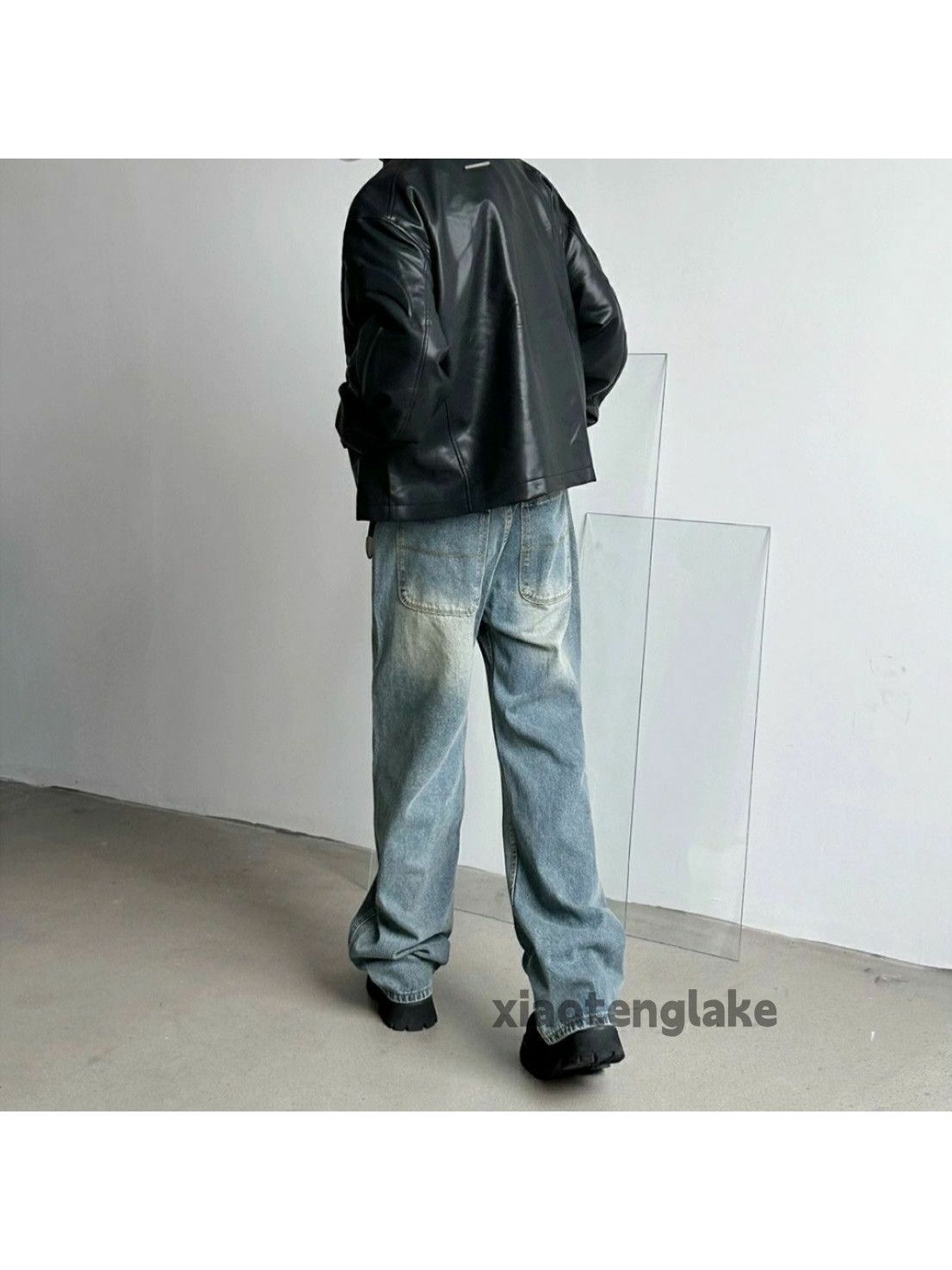 Jean × Vintage utility washed faded y2k skate hiphop carpenter jeans Size US 32 / EU 48 - 1 Thumbnail
