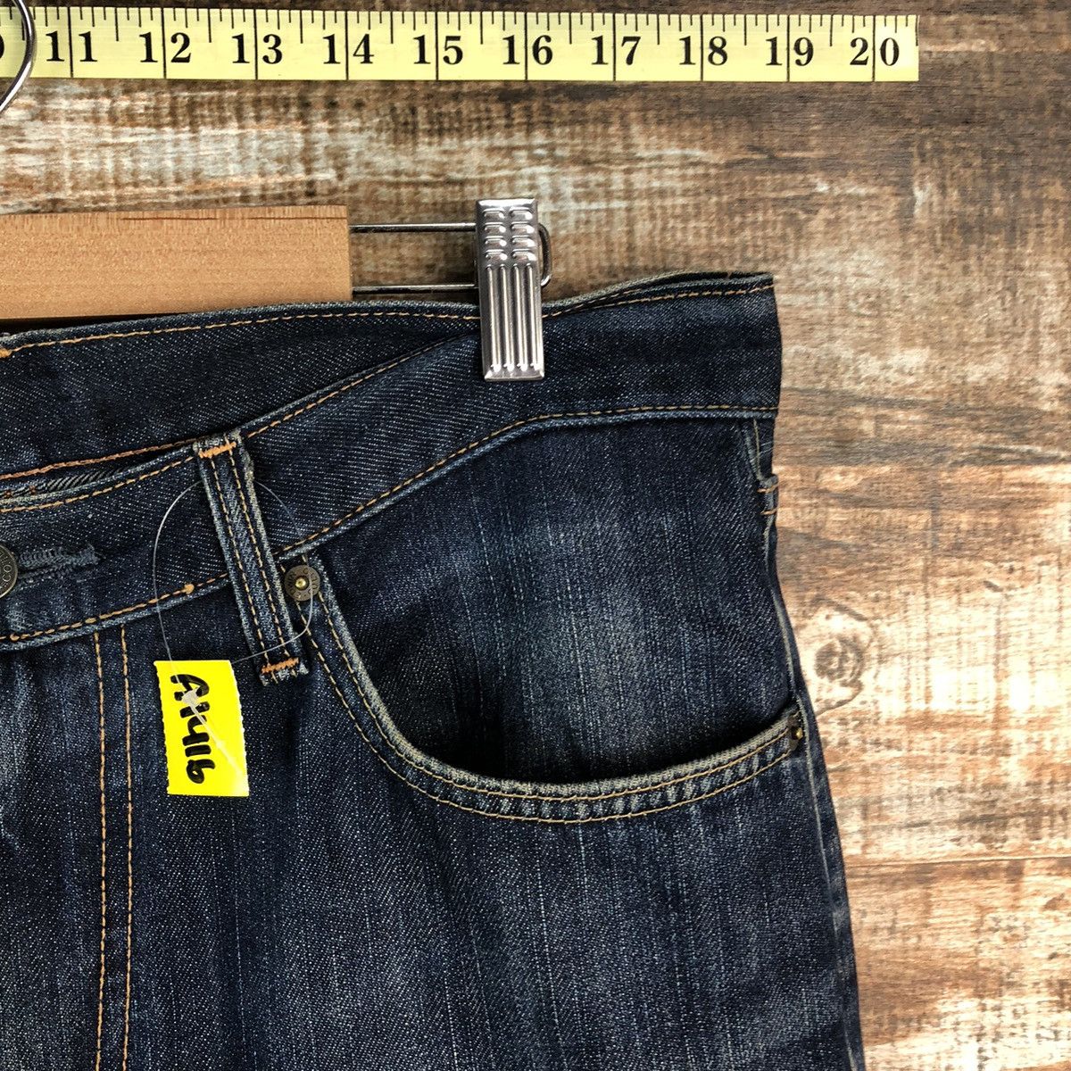 Edwin Edwin Blue faded Denim Pants #A1416 Size US 32 / EU 48 - 8 Thumbnail