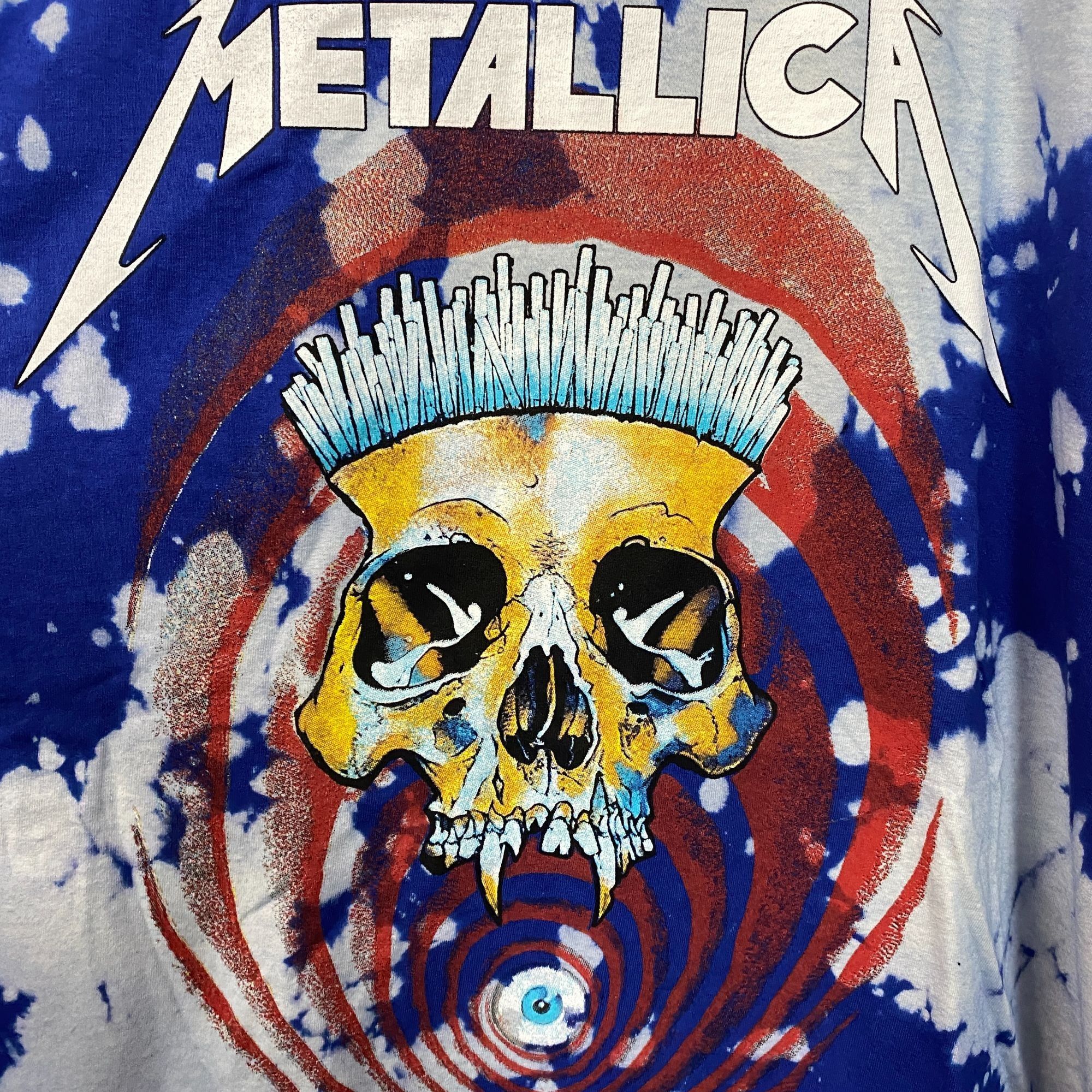 Metallica Metallica Vertigo You Will Be Rock Bleach Tie Dye T-Shirt XL Size US XL / EU 56 / 4 - 2 Thumbnail