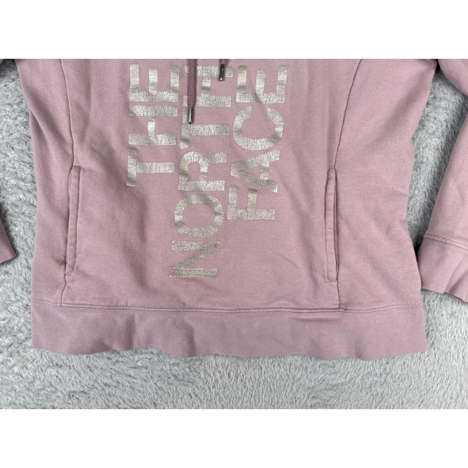 The North Face VINTAGE The North Face Hoodie Shirt Womens Large Pink Pullover Cotton Blend Read Size L / US 10 / IT 46 - 5 Thumbnail