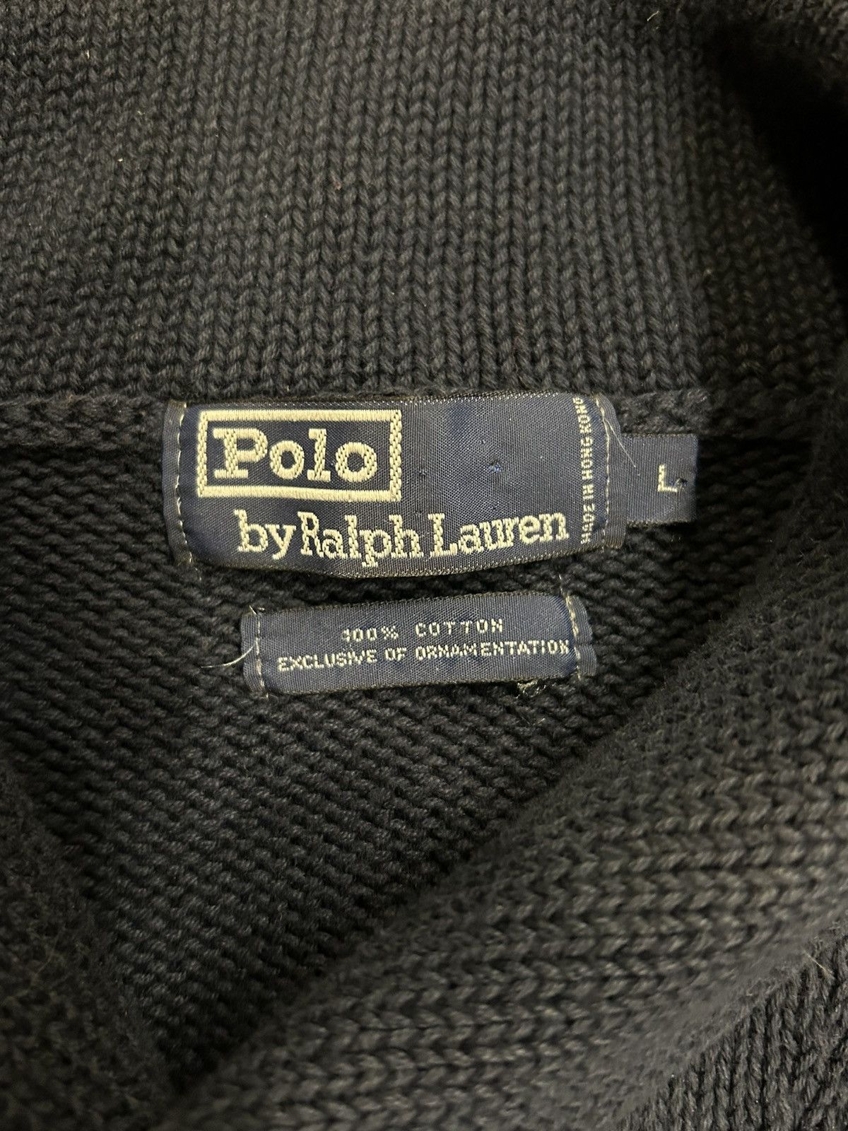 Polo Ralph Lauren Polo Ralph Lauren Knit Utility Sweater Size US L / EU 52-54 / 3 - 3 Thumbnail