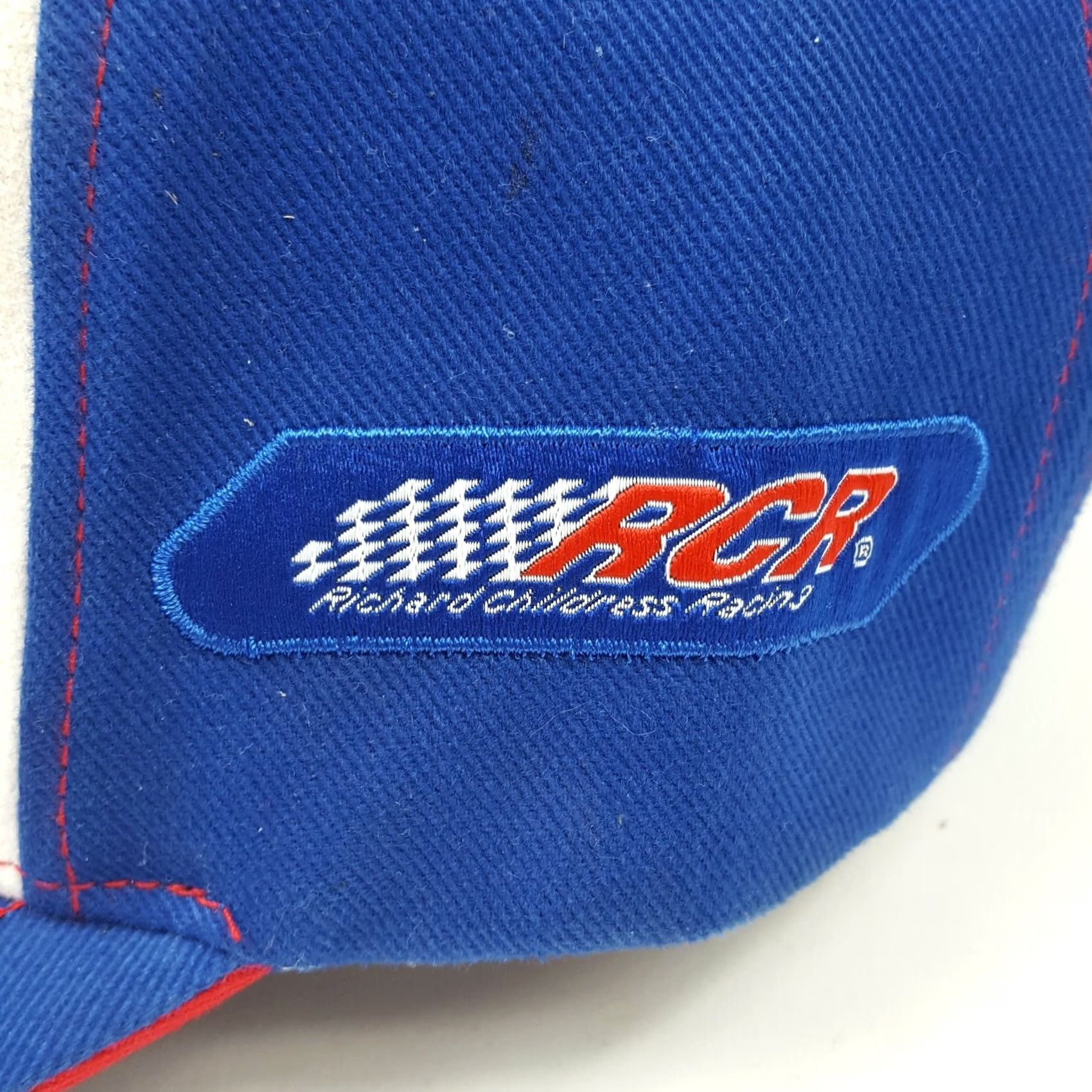 Timberland Timberland Pro Racing Clint Bowyer NASCAR Snapback Hat Baseball Cap Blue Vintage 90s Retro Embroidered Adjustable Mens Baseball Cap Size ONE SIZE - 7 Thumbnail