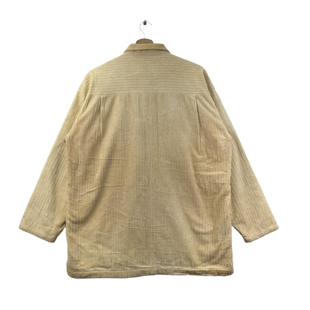 Kansai Yamamoto Vtg KANSAI YAMAMOTO JEANS Corduroy Denim Jacket Coat Size US L / EU 52-54 / 3 - 4 Thumbnail