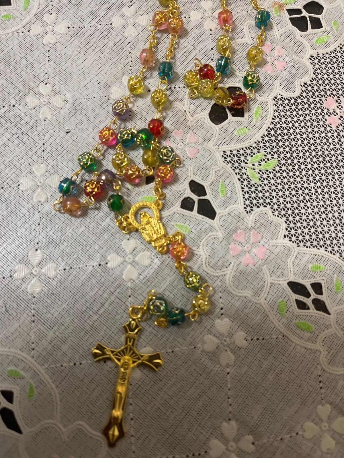 Other Catholic Rosary Bead Necklace Size ONE SIZE - 6 Thumbnail