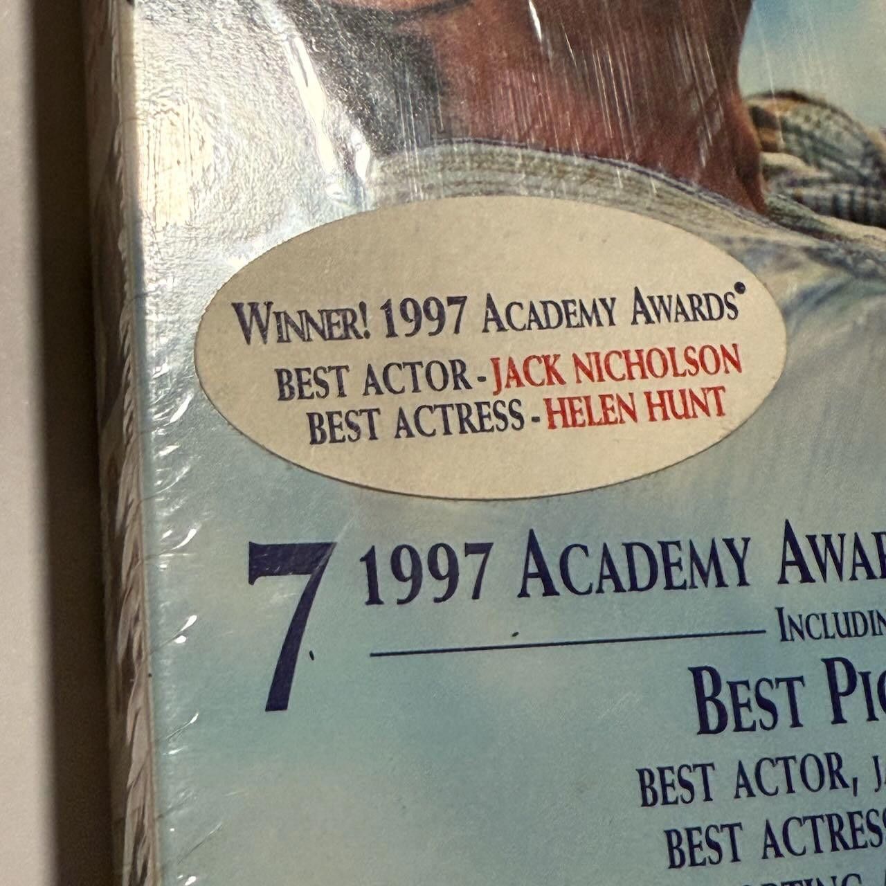 Designer 1997 DS AS GOOD AS IT GETS VHS SEALED Tristar Watermark Size ONE SIZE - 2 Thumbnail