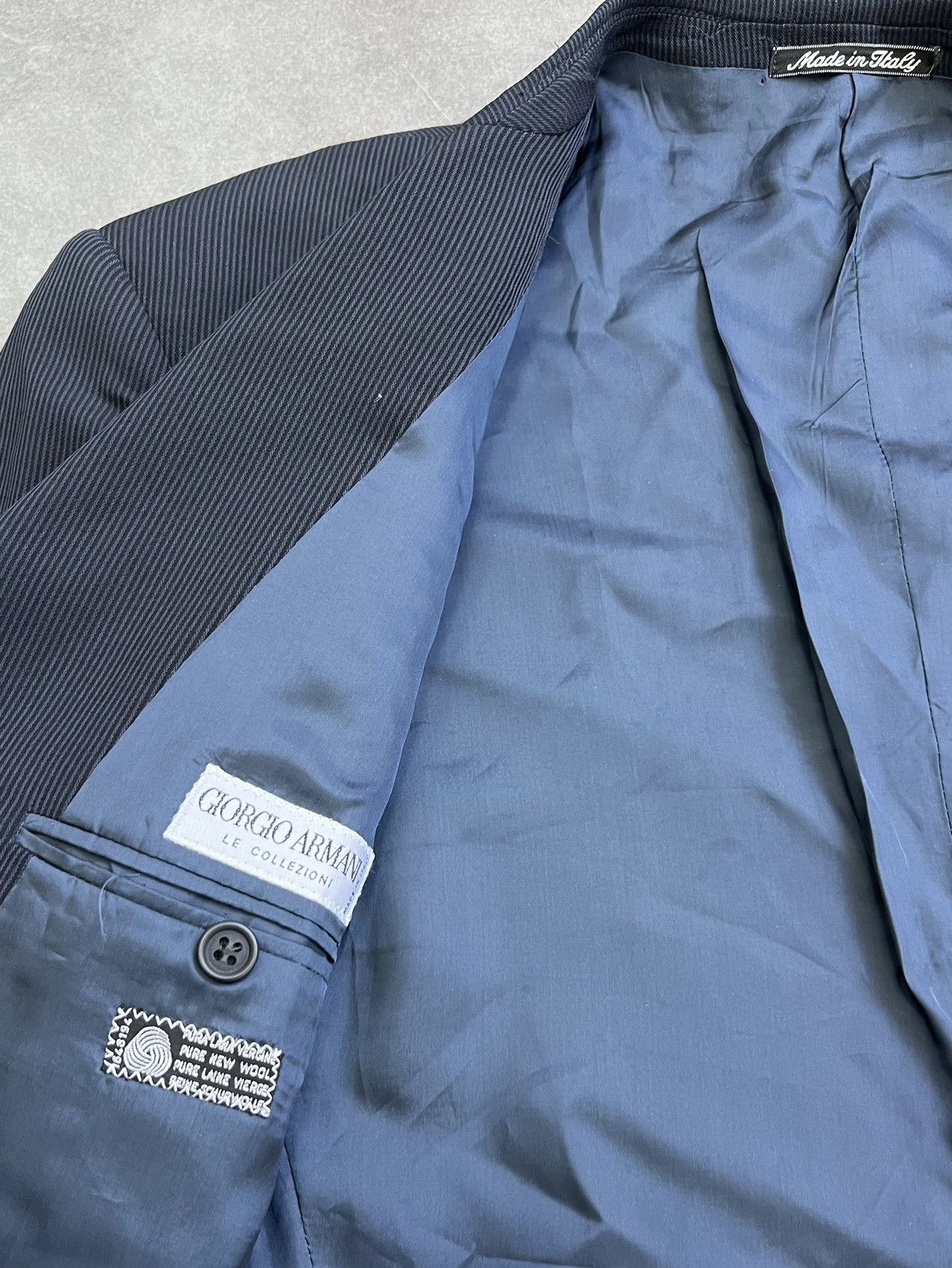 Giorgio Armani × Vintage Vintage Giorgio Armani Suit Double Blazers and Pants Size 50R - 7 Thumbnail