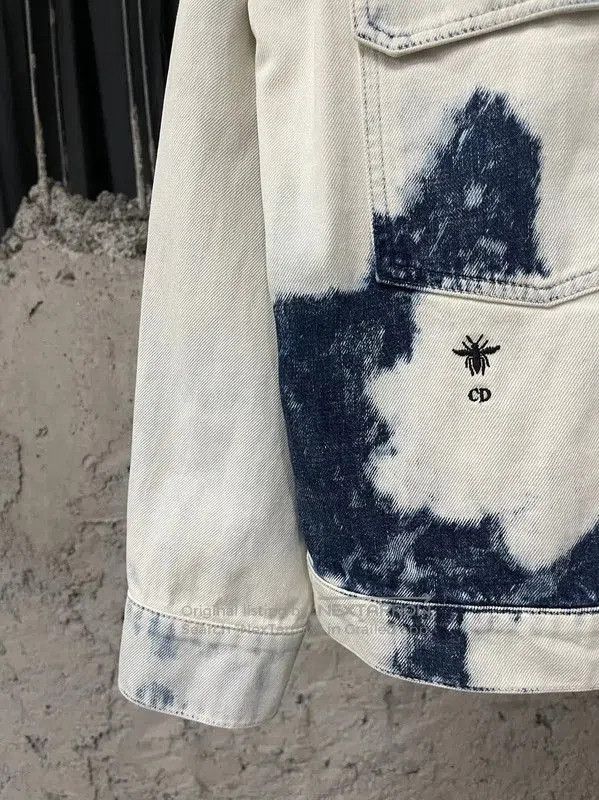 Dior Dior Off-White Cotton Long Sleeve Jacket . Size US M / EU 48-50 / 2 - 5 Thumbnail