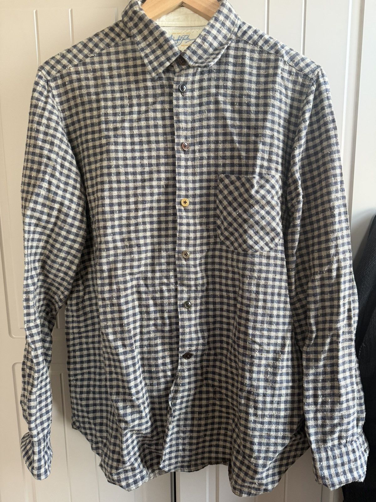 Other The Crooked Tailor Check Shirt Size US S / EU 44-46 / 1 - 1 Thumbnail