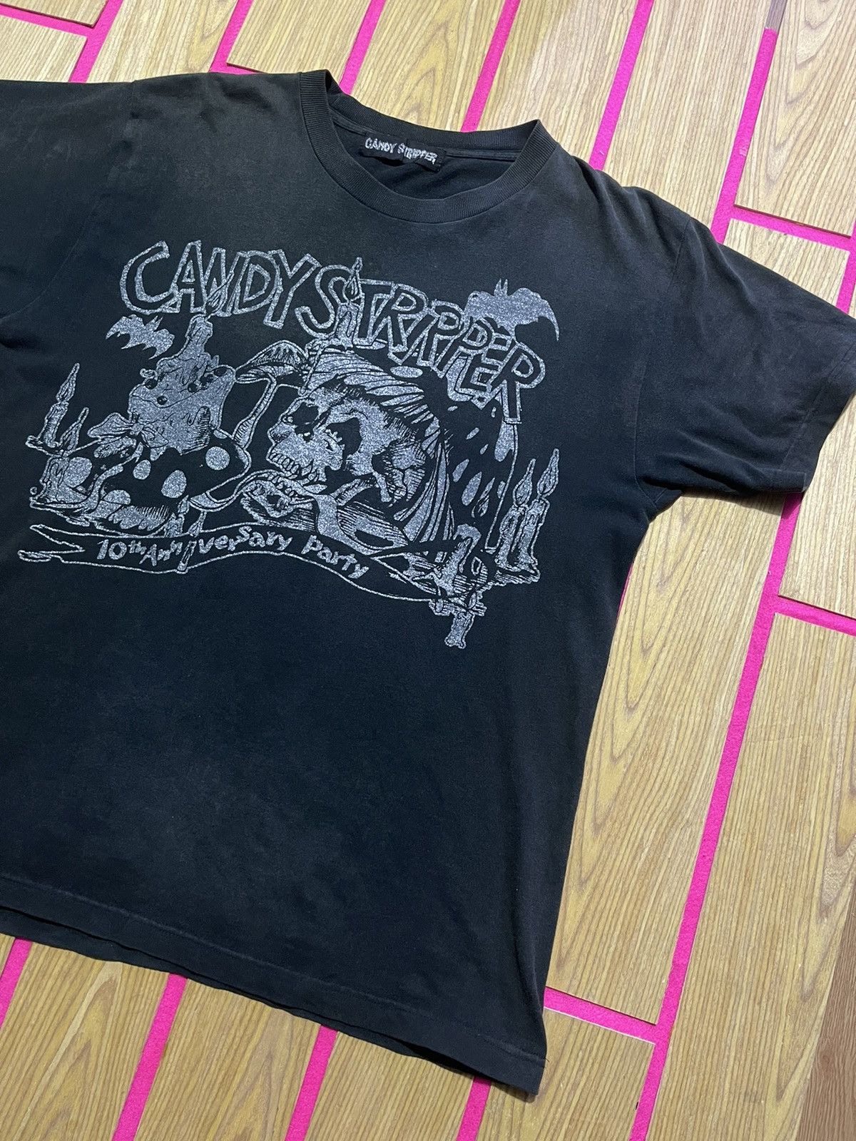 If Six Was Nine Y2K CANDY SITRRPER short sleeve tshirt picture skull vintage Size US M / EU 48-50 / 2 - 2 Thumbnail