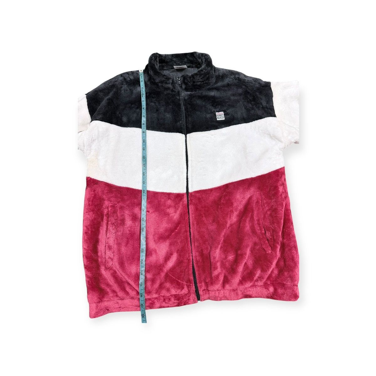 Vision Streetwear Vision Streetwear Fluppy Striped Fleece Zipper Jacket Size US M / EU 48-50 / 2 - 12 Thumbnail