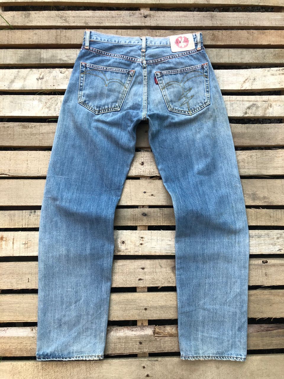 Japanese Brand Yen Jeans Lot 115 Selvedge Denim Jeans W30 L32 Size US 30 / EU 46 - 2 Thumbnail