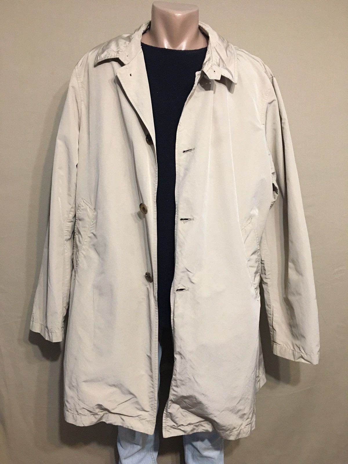 Chester Barrie × Savile Row Chester Barrie Savile Row Mens Raincoat Trench Size XXL Size US XXL / EU 58 / 5 - 2 Thumbnail